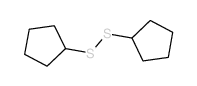 Disulfide, dicyclopentyl结构式