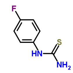 4-Fluorophenylthiourea Structure