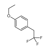 1-ethoxy-4-(2,2,2-trifluoroethyl)benzene结构式