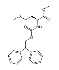 methyl (((9H-fluoren-9-yl)methoxy)carbonyl)-L-methioninate Structure