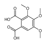 3,4,5-trimethoxyphthalic acid structure