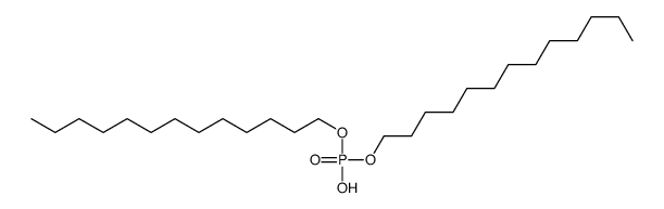 bis(tridecan-1-yl) hydrogen phosphate Structure