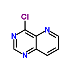 4-氯吡啶并[3,2-D]嘧啶结构式