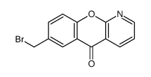 7-bromomethyl-chromeno(2,3-b)pyridin-5-one结构式