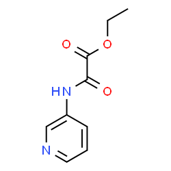 ETHYL [(PYRIDIN-3-YL)CARBAMOYL]FORMATE Structure
