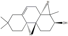 13,13-Dimethylpodocarp-7-en-3β-ol结构式