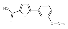 5-(3-methoxyphenyl)furan-2-carboxylic acid Structure