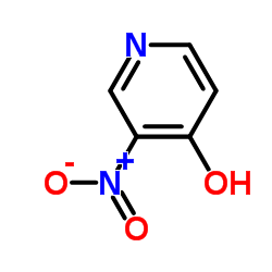3-Nitro-4-pyridinol Structure