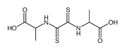 N,N'-Bis(1-carboxyethyl)-ethanebisthioamide结构式