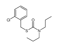 S-[(2-chlorophenyl)methyl] N,N-dipropylcarbamothioate结构式