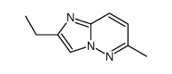 2-乙基-6-甲基咪唑并[1,2-b]吡嗪结构式
