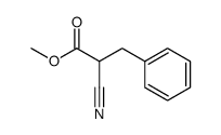 methyl 2-cyano-3-phenylpropanoate结构式