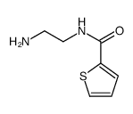 N-(2-氨基乙基)噻吩-2-羧酰胺结构式