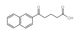 5-naphthalen-2-yl-5-oxo-pentanoic acid结构式