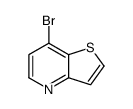 7-溴噻吩并[3,2-b]吡啶结构式