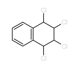Naphthalene, 1,2,3,4-tetrachloro-1,2,3,4-tetrahydro- Structure