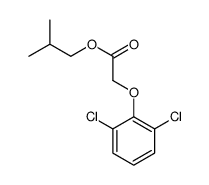 2-methylpropyl 2-(2,6-dichlorophenoxy)acetate Structure