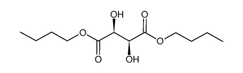 D-(-)-酒石酸二丁酯结构式