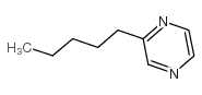 2-正戊基吡嗪结构式