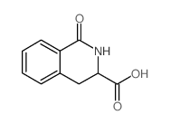 1-oxo-1,2,3,4-tetrahydro-3-isoquinolinecarboxylic acid(SALTDATA: FREE) Structure