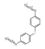 Benzene,1,1'-thiobis[4-azido- Structure