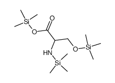 TMS DL-serine结构式