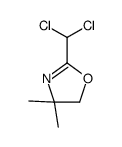 2-(dichloromethyl)-4,4-dimethyl-5H-1,3-oxazole Structure