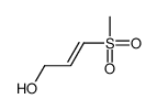 3-methylsulfonylprop-2-en-1-ol结构式