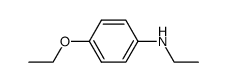 4-ethoxy-N-ethylaniline Structure