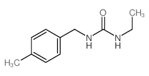 1-ethyl-3-[(4-methylphenyl)methyl]urea Structure