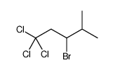 3-bromo-1,1,1-trichloro-4-methylpentane结构式