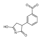 3-(3-nitrophenyl)pyrrolidine-2,5-dione Structure
