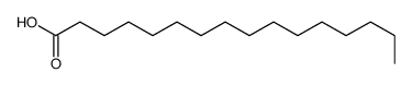 hexadecanoic acid Structure
