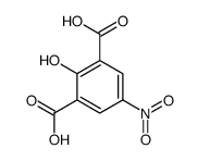 2-hydroxy-5-nitrobenzene-1,3-dicarboxylic acid Structure
