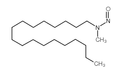 N-METHYL-N-NITROSO OCTADECYLAMINE structure
