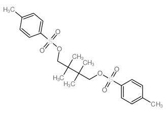 2,2,3,3-tetramethyl-1,4-bis-(4-methylphenyl)sulfonyloxy-butane结构式