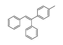 1-(1,2-diphenylethenyl)-4-methylbenzene结构式