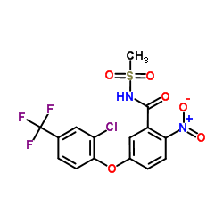 氟磺胺草醚结构式