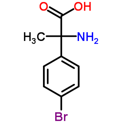 2-Amino-2-(4-bromophenyl)propanoic acid Structure