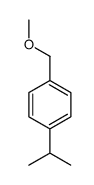 1-(methoxymethyl)-4-propan-2-ylbenzene结构式