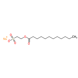 Sodium 2-(dodecanoyloxy)ethanesulfonate Structure