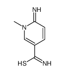 3-Pyridinecarbothioamide,1,6-dihydro-6-imino-1-methyl-(9CI) picture
