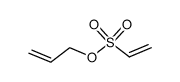 烯丙基乙烯基磺酸结构式
