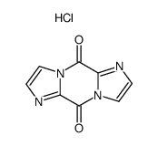 5H,10H-diimidazo(1,2-a:1',2'-d)pyrazine-5,10-dione dihydrochloride结构式
