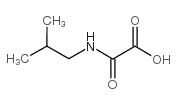 2-(异丁基氨基)-2-氧亚基乙酸结构式