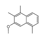 methyl-(3,4,8-trimethyl-[2]naphthyl)-ether Structure