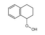 1,2,3,4-tetrahydro-1-naphthyl hydroperoxide结构式