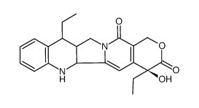 7-ethyl-1,2,6,7-tetrahydro-20-(S)-camptothecin Structure