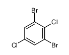 Benzene, 1,3-dibromo-2,5-dichloro- structure