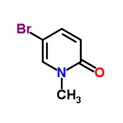 5-Bromo-1-methyl-2(1H)-pyridinone Structure